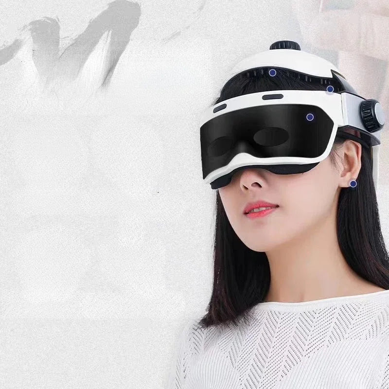 Electric Scalp Massager Head Massager Functional Massager Home Brain Massage Helmet Eye Head Massager New Generation