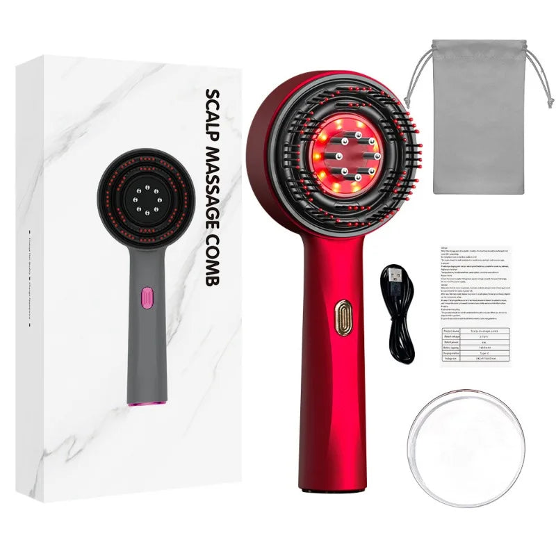 New Infrared LEDs 660nm&850nm Red Light Therapy Hair Growth Cap For Hair Regrowth Anti Hair Loss Relax Scalp Anti-inflammatory