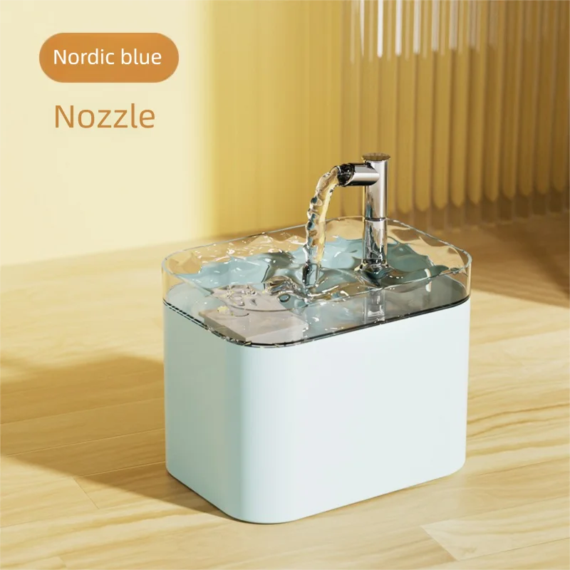 Cat Water Bowl Automatic Pet Fountain Cat Water Fountain Pet Water Dispenser Automatic Drinking Dispenser for Small Medium Pets