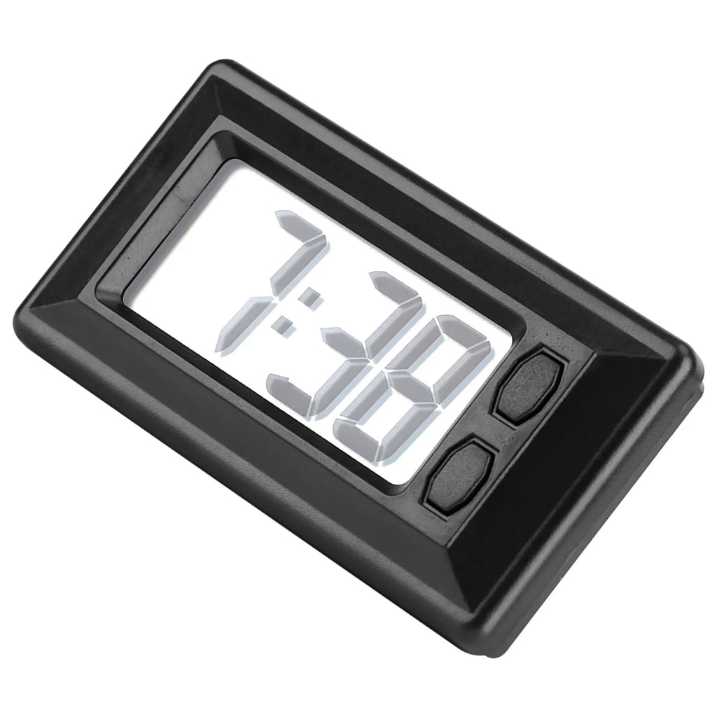 LCD Digital Clock Table Car Dashboard Desk Electronic Clock Date Time Calendar Display