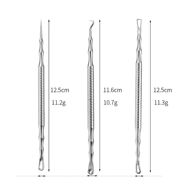 Beauty Artifact Blemish Extractor Remover Needle Tool Acne Blackhead Removal Needles Pimples Blackhead Clip Tweezers