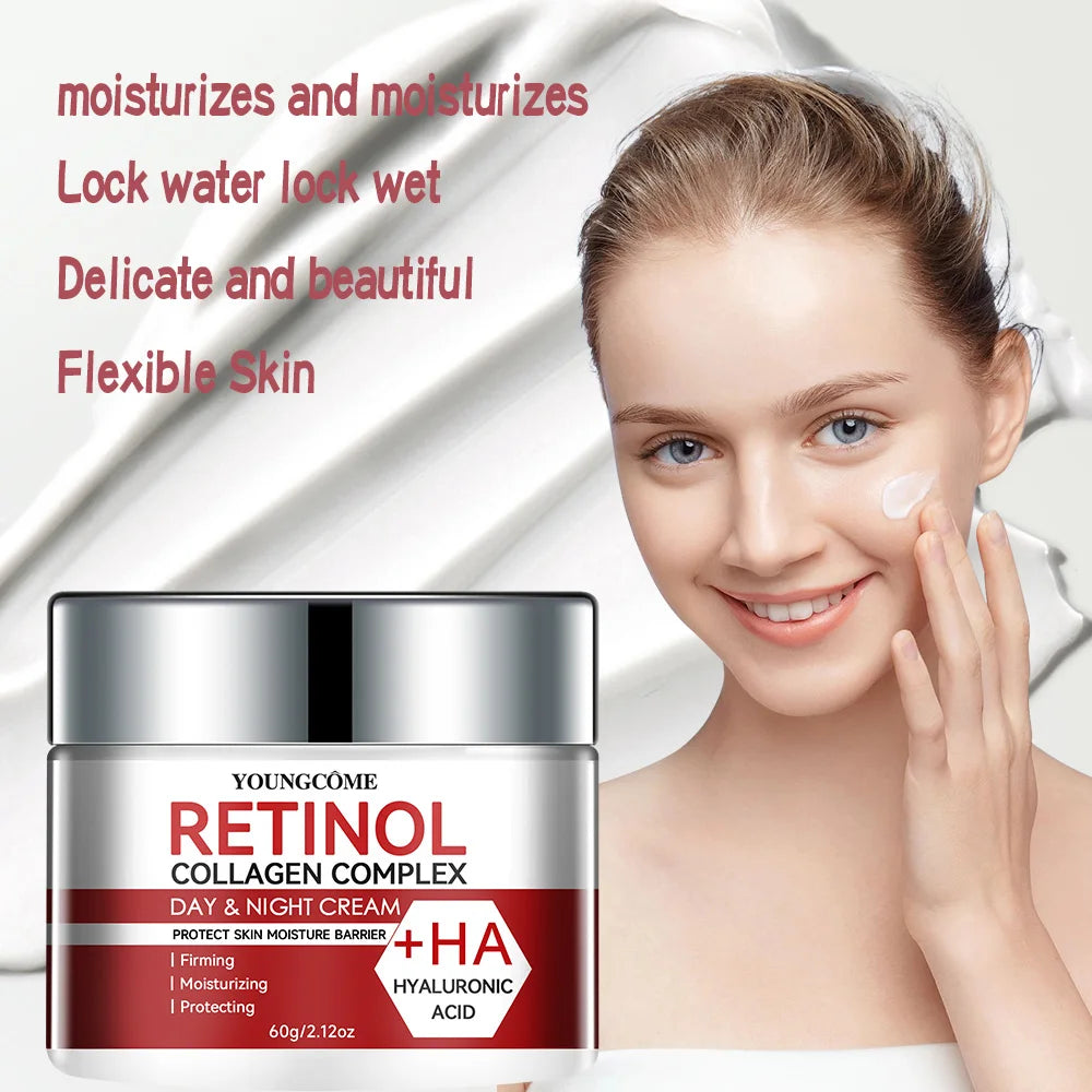 Retinol Lifting Firming Cream Collagen Wrinkle Remover Face Cream For Moisturizer Whitening Brighten Skin Products