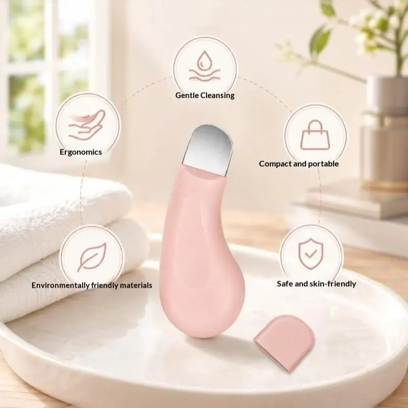 Handheld Facial Blackhead & Whitehead Remover Deep Cleansing Pore Cleaner for Men Women Home Skincare Routine