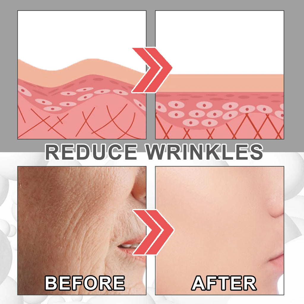 EELHOE Collagen Booster Face Cream Moisturizing Firming Skin Care for Women Reduces Wrinkles Fine Lines Hyaluronic Acid Skincare
